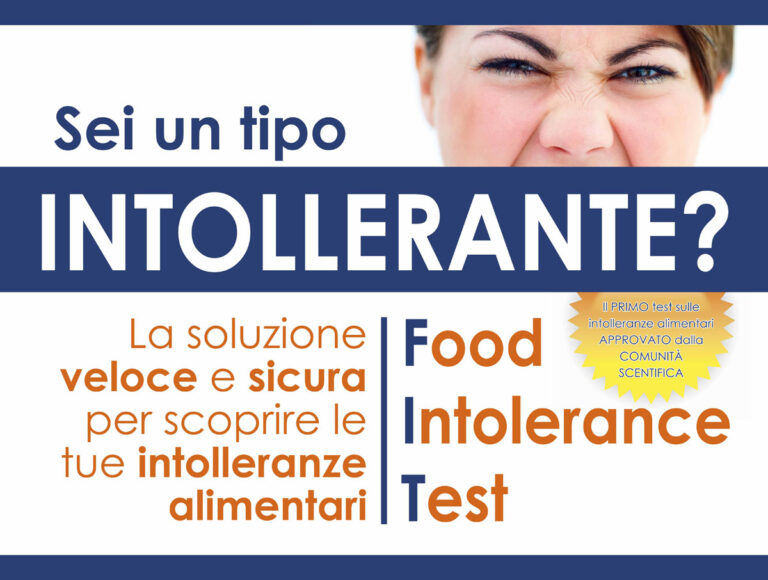 Test Intolleranze Alimentari